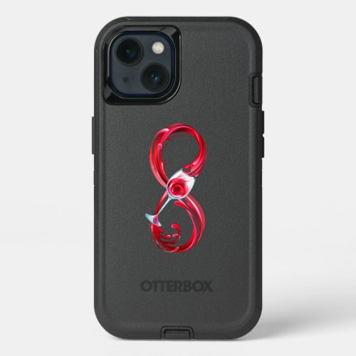 Infinity with Red Wine iPhone 13 Case