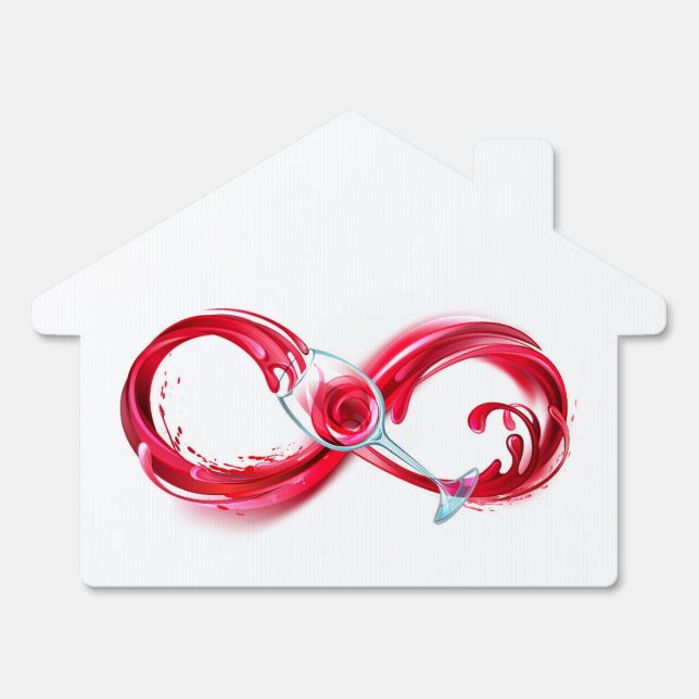 Infinity with Red Wine Sign (Front)
