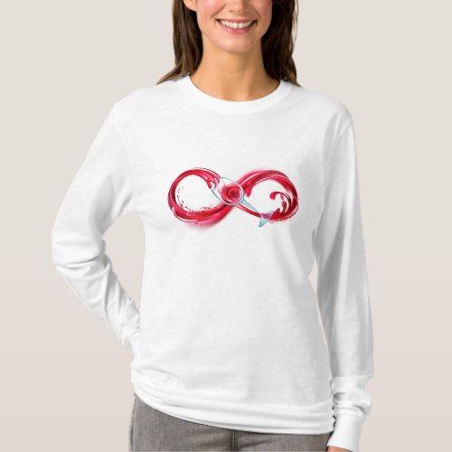 Infinity with Red Wine T_Shirt