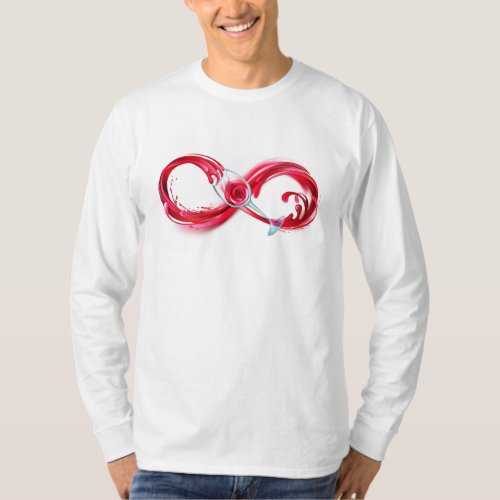 Infinity with Red Wine T_Shirt