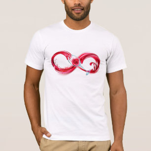 Infinity with Red Wine T-Shirt