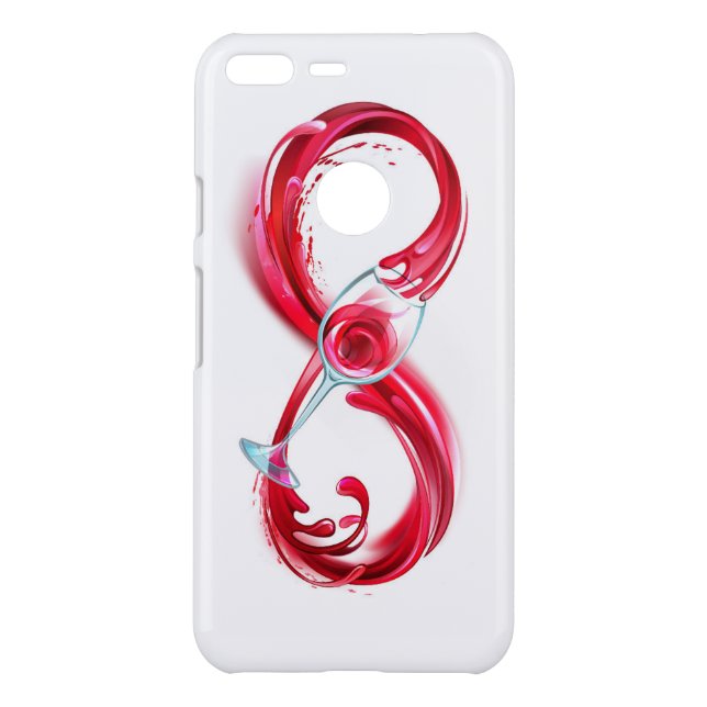 Infinity with Red Wine Uncommon Google Pixel XL Case (Back)