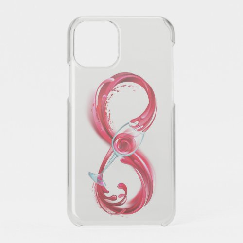 Infinity with Red Wine iPhone 11 Pro Case