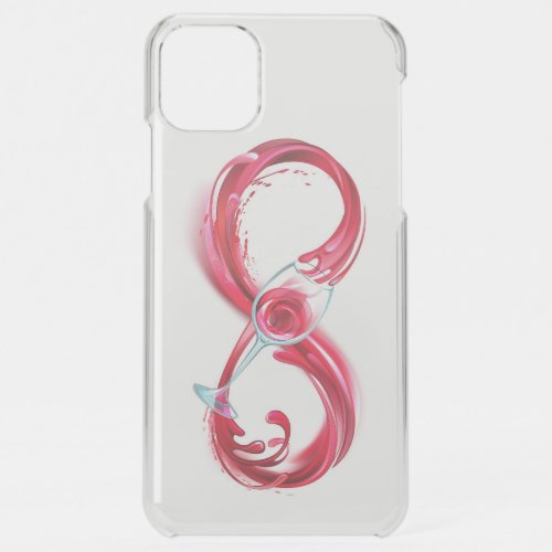 Infinity with Red Wine iPhone 11 Pro Max Case