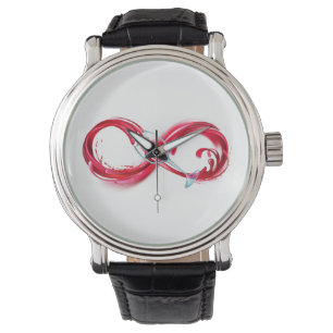 Infinity with Red Wine Watch