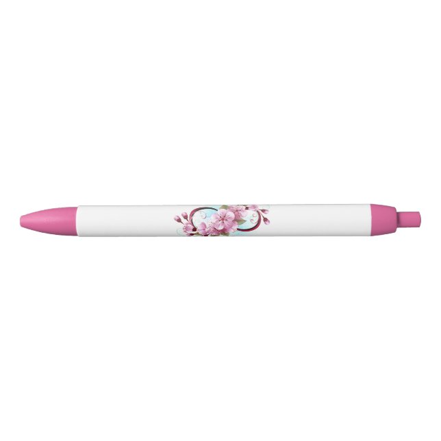 Infinity with Sakura Blossom Flowers Pen (Front)