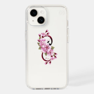 Infinity with Sakura Blossom Flowers Speck iPhone 14 Case