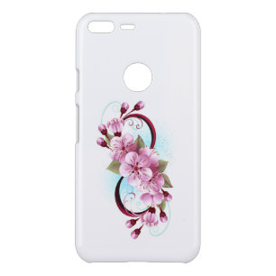 Infinity with Sakura Blossom Flowers Uncommon Google Pixel XL Case