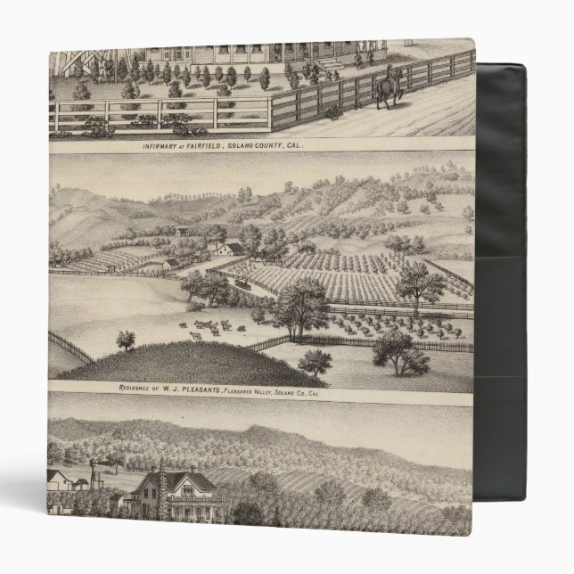 Infirmary, residences binder (Front/Inside)