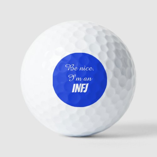 INFJ Golf Balls