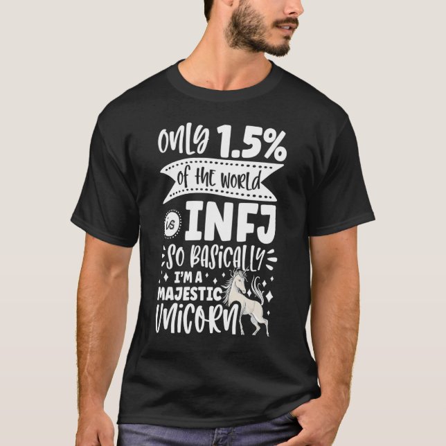Infj Introverted Personality T-Shirt (Front)