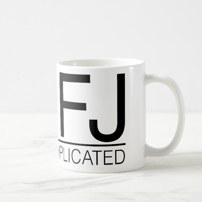 INFJ Life is complicated Coffee Mug (Right)