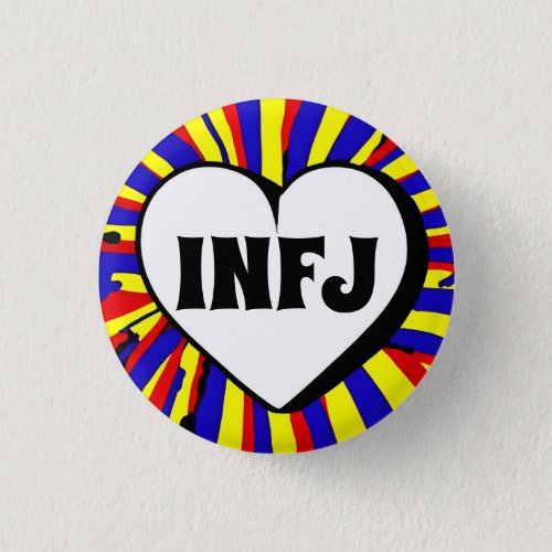 INFJ MBTI 3 Cm Round Badge Button