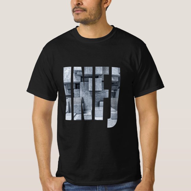 INFJ The rarest personality T-Shirt (Front)