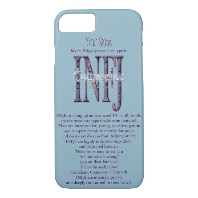 INFJ theCounselor Case-Mate iPhone Case (Back)