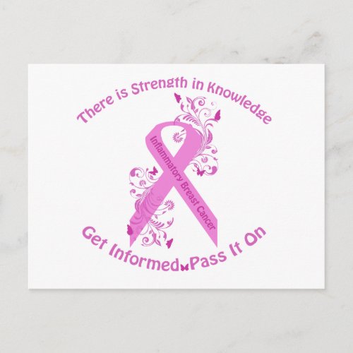 Inflammatory Breast Cancer Awareness Postcard