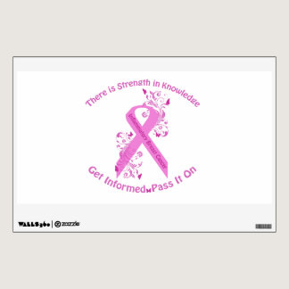Inflammatory Breast Cancer Awareness Wall Sticker