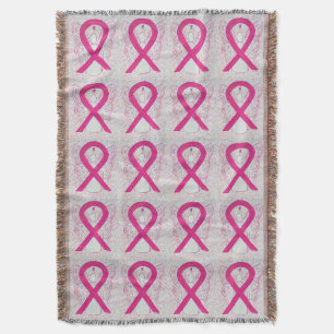 Inflammatory Breast Cancer Ribbon Angel Blanket