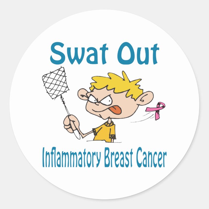 Inflammatory Breast Cancer Stickers