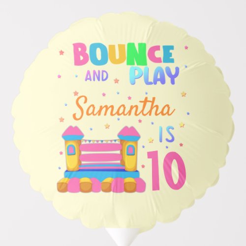 Inflatable Bounce House Jump Birthday Party Girl Balloon