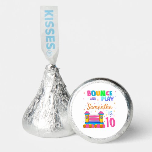Inflatable Bounce House Jump Birthday Party Girl  Hersheys Kisses