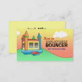 Inflatable Bouncer Business Cards (Front/Back)