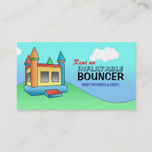 Inflatable Bouncer Business Cards