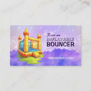 Inflatable Bouncer Business Cards