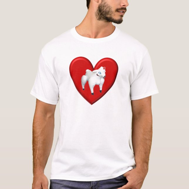 Inflatable Sheep Love T-Shirt (Front)