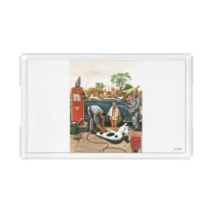 Inflating Beach Toy Acrylic Tray