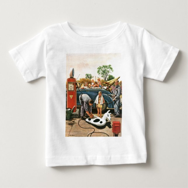 Inflating Beach Toy Baby T-Shirt (Front)