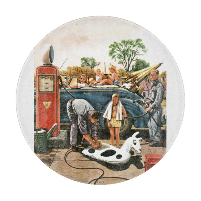 Inflating Beach Toy Cutting Board (Front)