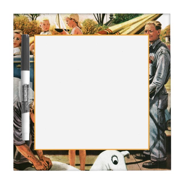 Inflating Beach Toy Dry-Erase Board (Front)