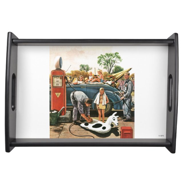 Inflating Beach Toy Serving Tray (Front)