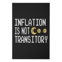 Inflation is not transitory