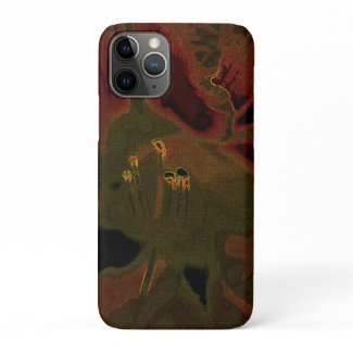 Inflorescence of Allium aflatunense on iPhone 11 Pro Case
