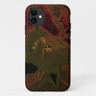 Inflorescence of Allium aflatunense on iPhone 11 Case