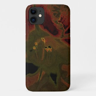 Inflorescence of Allium aflatunense on iPhone 11 Case