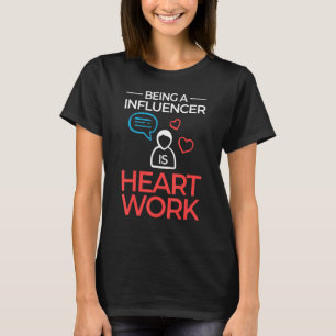 Influencer Content Creator Social Media Specialist T-Shirt