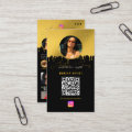 Influencer Photo Feed Social Media QR Code Luxury Business Card | Zazzle