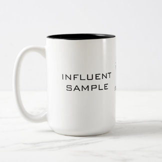 INFLUENT SAMPLE Two-Tone COFFEE MUG