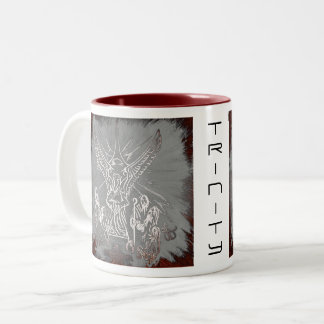 Influential Christmas Maze -  Trinity Two-Tone Cof Two-Tone Coffee Mug