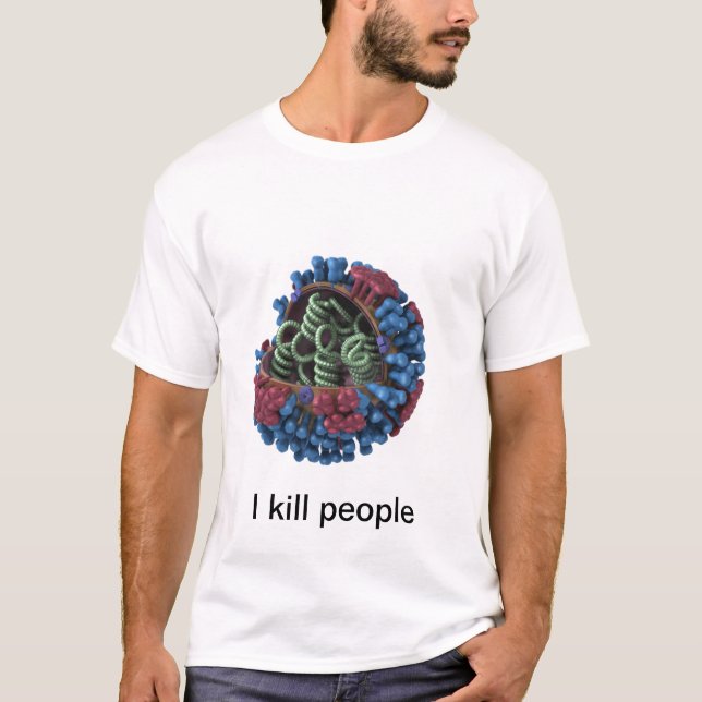 Influenza Virus T-Shirt (Front)