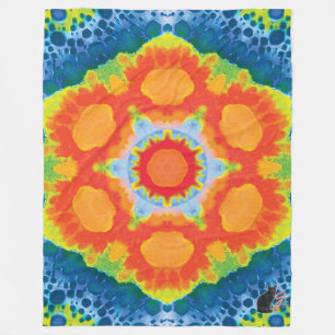 Influx Kaleidoscope Fleece Blanket