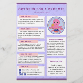 Info Flyer Octopus For A Preemie US
