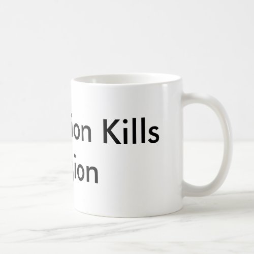 Info Kills Religion Cofee Mug