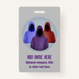 Info Security - Colored Hoodie Ethical Hackers Badge