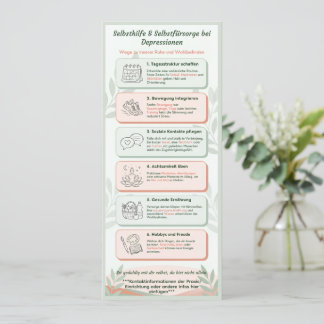 Infoblatt Depressionen für Klienten/Patienten Invitation