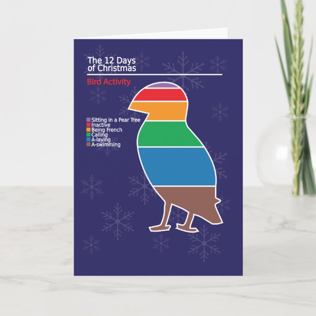 Infographic Christmas Card 1 (Front)