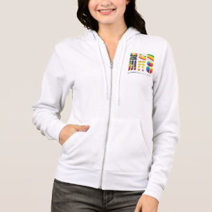 Infographic Elements and Data Visualization Hoodie